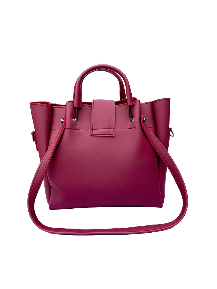 Premium 3-Piece Faux Leather Ladies Handbag Set