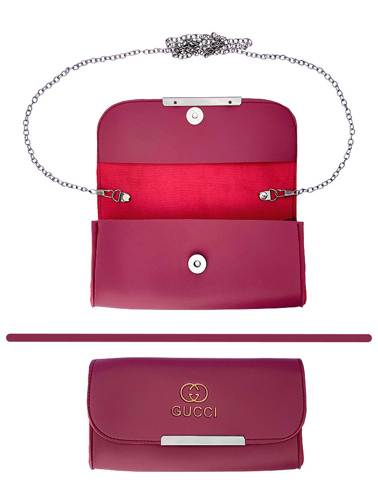 Premium 3-Piece Faux Leather Ladies Handbag Set